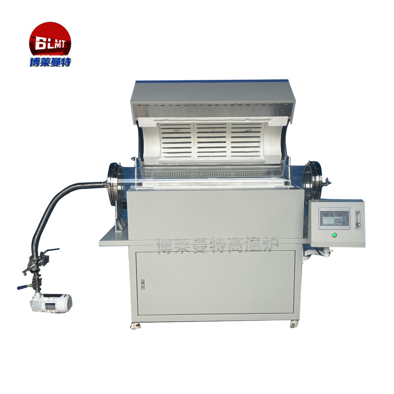 三溫區(qū) 開啟式——大管徑真空氣氛管式爐